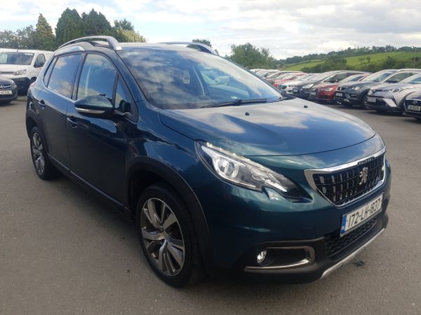 Peugeot 2008 Hatchback, Petrol, 2017, Green