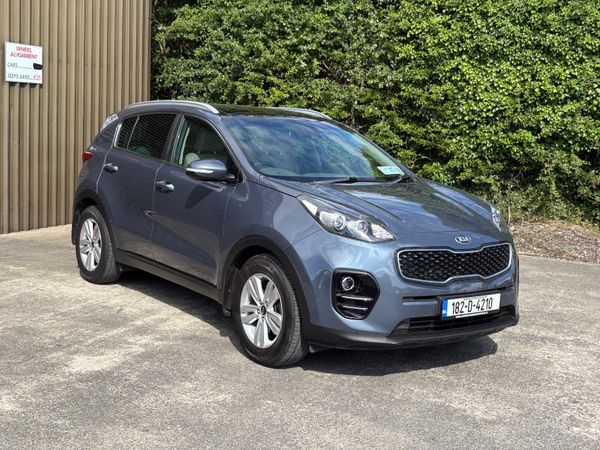 Kia Sportage SUV, Diesel, 2018, Blue