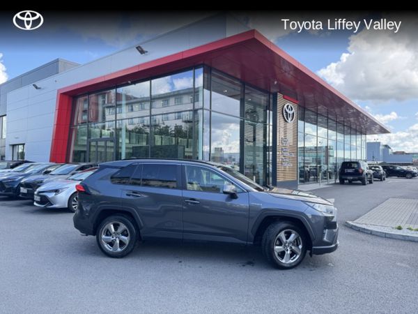 Toyota RAV4 SUV, Petrol Hybrid, 2021, Grey