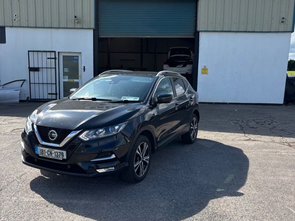 Nissan Qashqai Hatchback, Diesel, 2018, Black