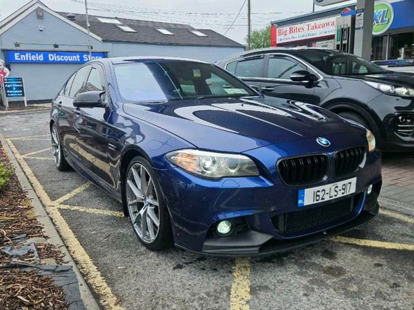 BMW 5-Series Saloon, Diesel, 2016, Blue