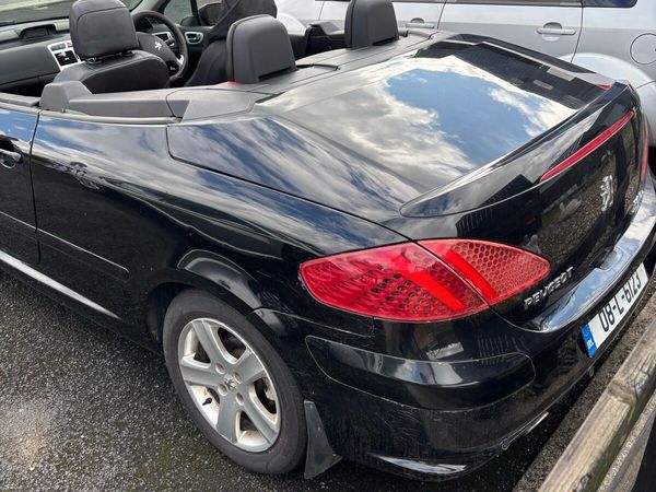 Peugeot 307 Convertible, Petrol, 2008, Black