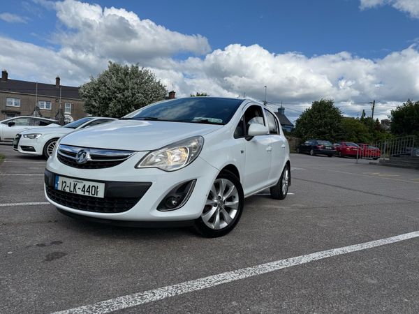 Vauxhall Corsa Hatchback, Petrol, 2012, White