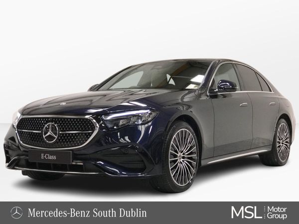 Mercedes-Benz E-Class Saloon, Diesel Plug-in Hybrid, 2025, Blue