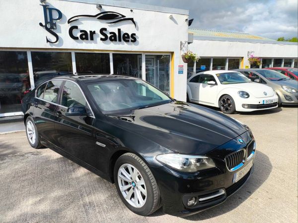 BMW 5-Series Saloon, Diesel, 2015, Black