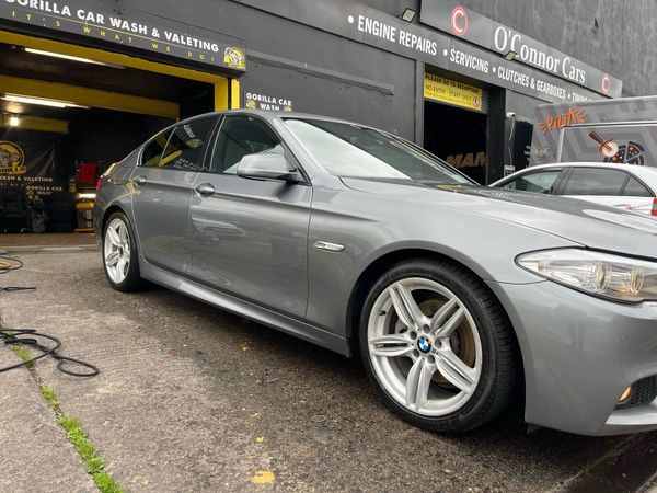 BMW 5-Series Saloon, Diesel, 2013, Grey