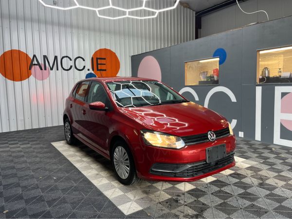 Volkswagen Polo Hatchback, Petrol, 2015, Red