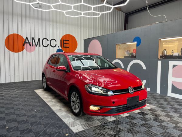Volkswagen Golf Hatchback, Petrol, 2017, Red