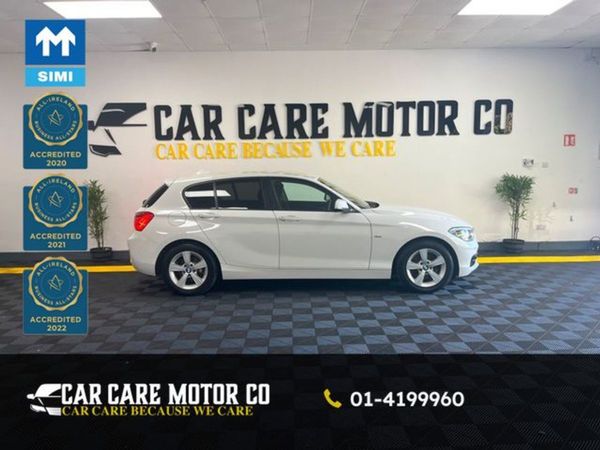 BMW 1-Series Hatchback, Petrol, 2016, White