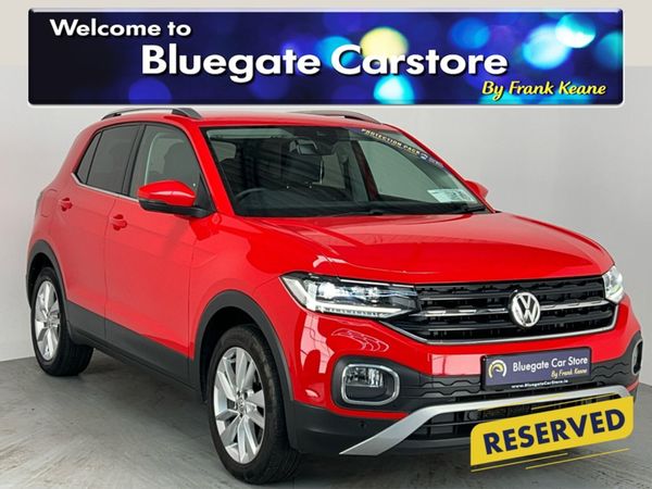 Volkswagen T-Cross SUV, Petrol, 2020, Red