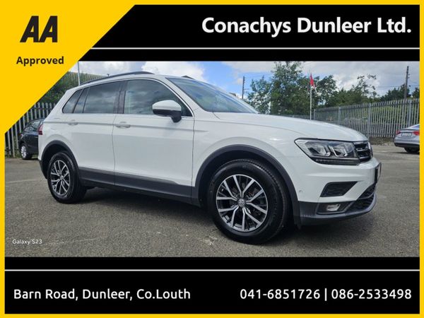 Volkswagen Tiguan SUV, Diesel, 2019, White