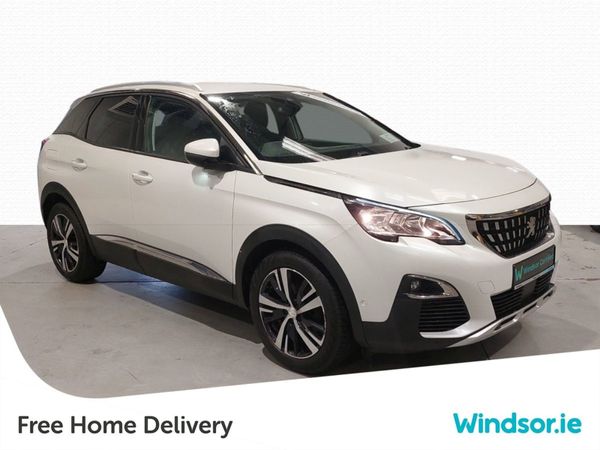 Peugeot 3008 SUV, Petrol, 2018, White