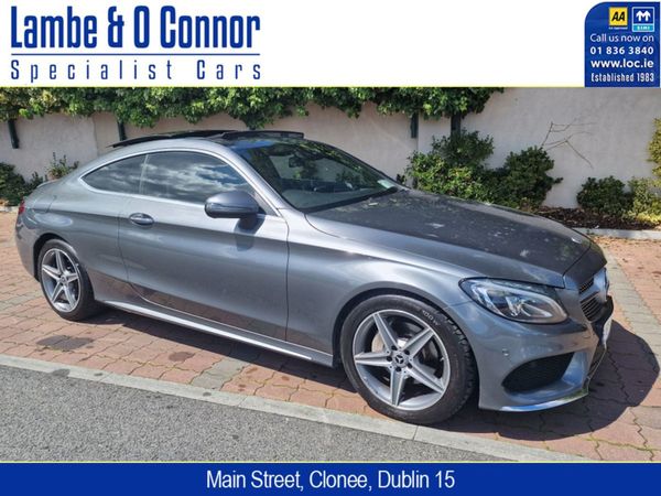 Mercedes-Benz C-Class Coupe, Diesel, 2016, Grey