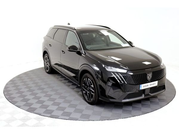 Peugeot 5008 SUV, Petrol Hybrid, 2025, Black