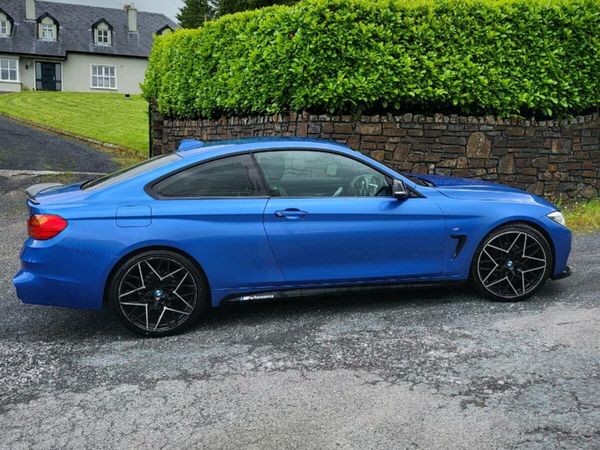 BMW 4-Series Coupe, Diesel, 2014, Blue