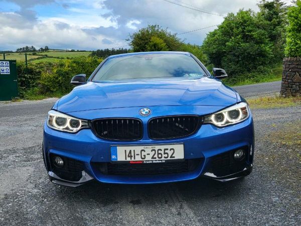 BMW 4-Series Coupe, Diesel, 2014, Blue