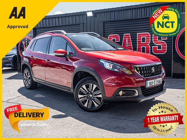 Peugeot 2008 Estate, Petrol, 2019, Red