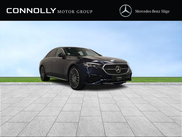 Mercedes-Benz E-Class Saloon, Diesel Plug-in Hybrid, 2025, Blue