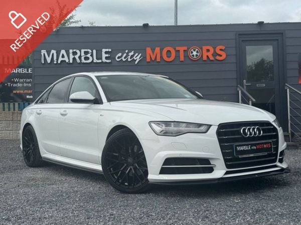 Audi A6 Saloon, Diesel, 2017, White