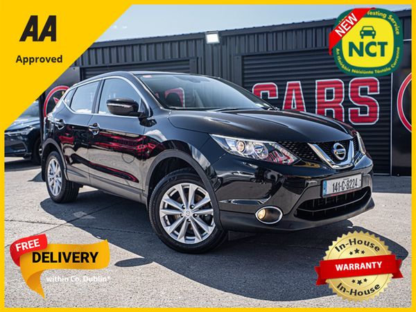 Nissan Qashqai Hatchback, Diesel, 2014, Black