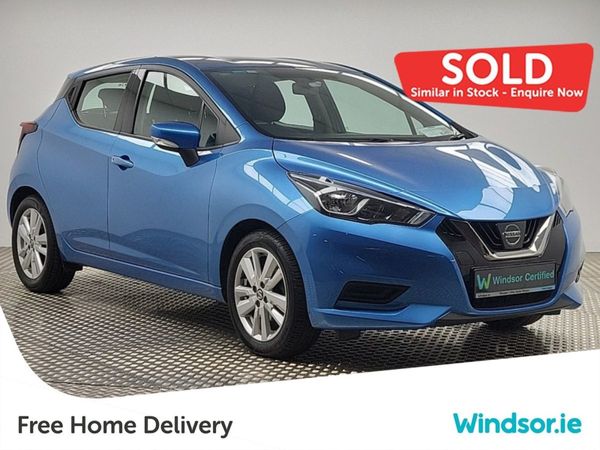 Nissan Micra Hatchback, Petrol, 2020, Blue