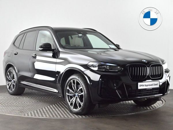 BMW X3 SUV, Petrol Plug-in Hybrid, 2023, Black