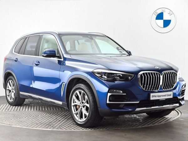 BMW X5 SUV, Petrol Plug-in Hybrid, 2021, Blue