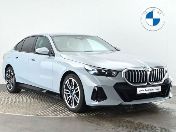BMW 5-Series Saloon, Petrol Plug-in Hybrid, 2024, Grey