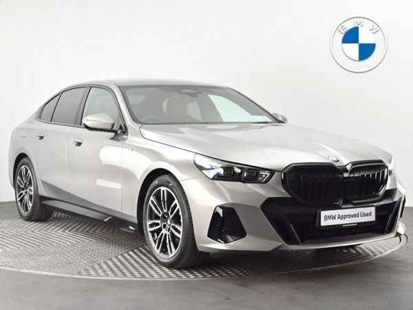 BMW 5-Series Saloon, Petrol Hybrid, 2025, Grey