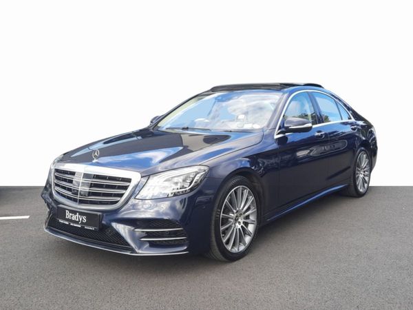Mercedes-Benz S-Class Saloon, Diesel, 2018, Blue