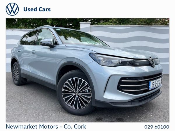 Volkswagen Tiguan SUV, Petrol Plug-in Hybrid, 2025, Silver
