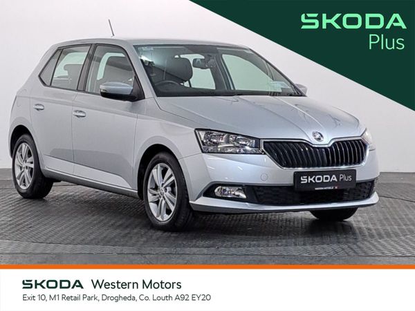 Skoda Fabia Hatchback, Petrol, 2021, Grey