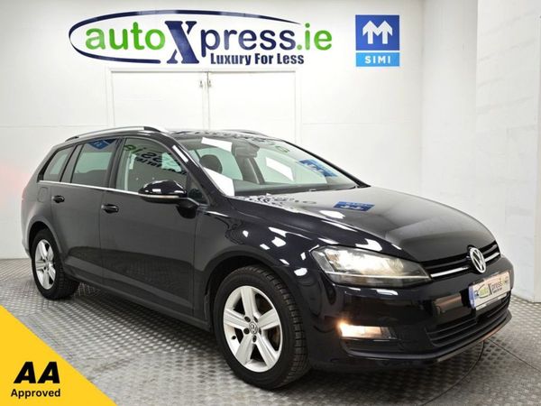 Volkswagen Golf Estate, Petrol, 2016, Black