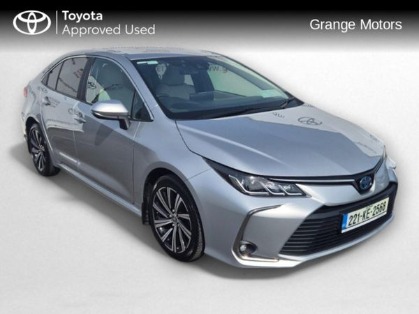Toyota Corolla Saloon, Petrol Hybrid, 2022, Silver
