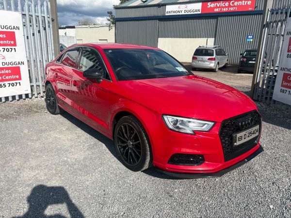 Audi A3 Saloon, Diesel, 2018, Red