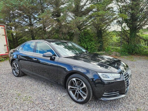 Audi A4 Saloon, Diesel, 2017, Black