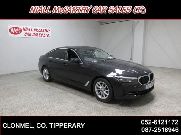 BMW 5-Series Saloon, Diesel, 2022, Black