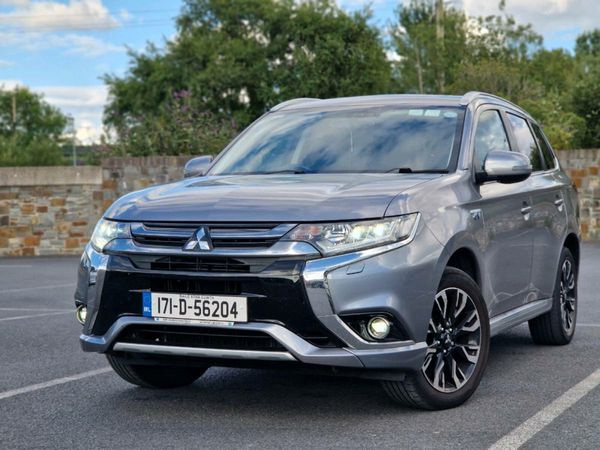 Mitsubishi Outlander SUV, Petrol Plug-in Hybrid, 2017, Grey