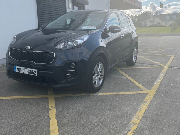Kia Sportage SUV, Diesel, 2016, Black