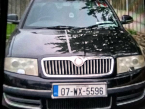 Skoda Superb Saloon, Diesel, 2007, Black