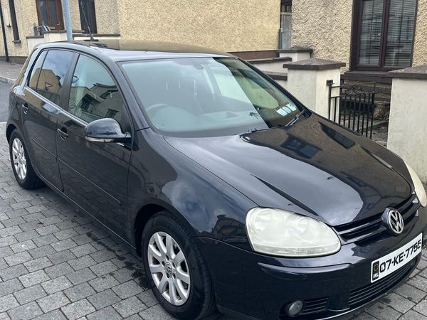 Volkswagen Golf Hatchback, Petrol, 2007, Black