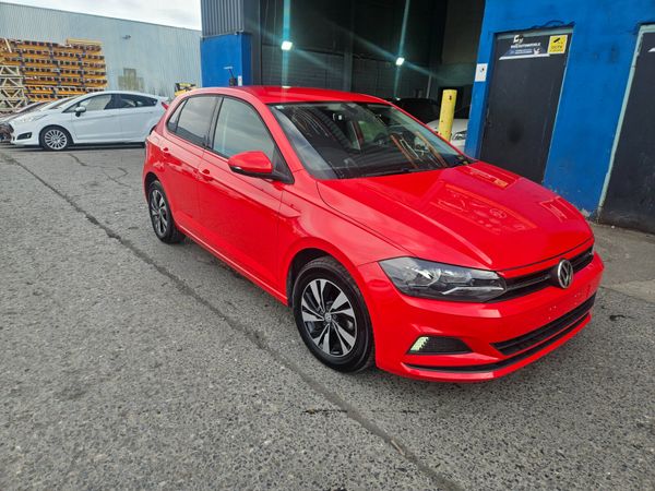 Volkswagen Polo Hatchback, Petrol, 2018, Red