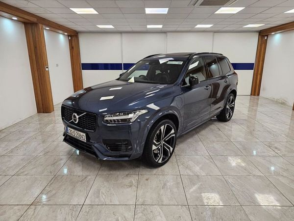 Volvo XC90 Estate, Hybrid, 2021, Blue