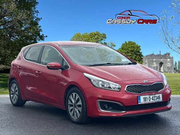 Kia Ceed Hatchback, Diesel, 2018, Red