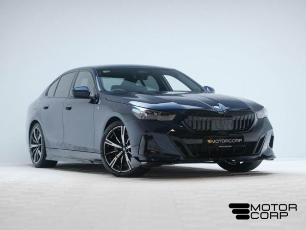 BMW 5-Series Saloon, Hybrid, 2024, Blue