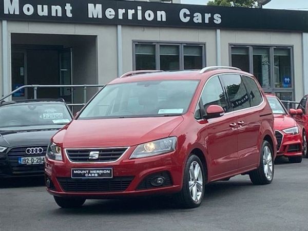 SEAT Alhambra MPV, Diesel, 2016, Burgundy