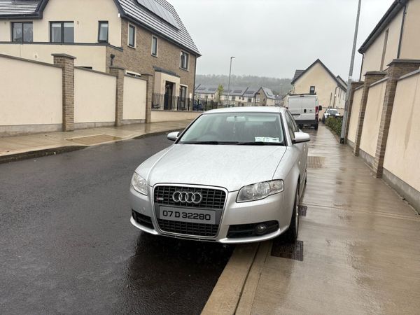 Audi A4 Saloon, Petrol, 2007, Silver