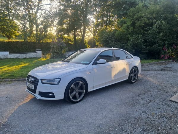 Audi A4 Saloon, Diesel, 2014, White