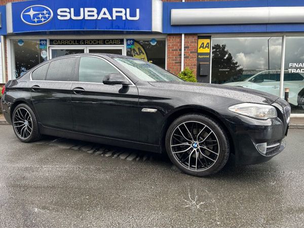 BMW 5-Series Saloon, Diesel, 2012, Black