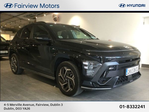 Hyundai KONA SUV, Petrol, 2024, Black